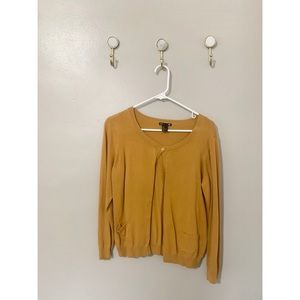 H&M Mustard Cardigan
